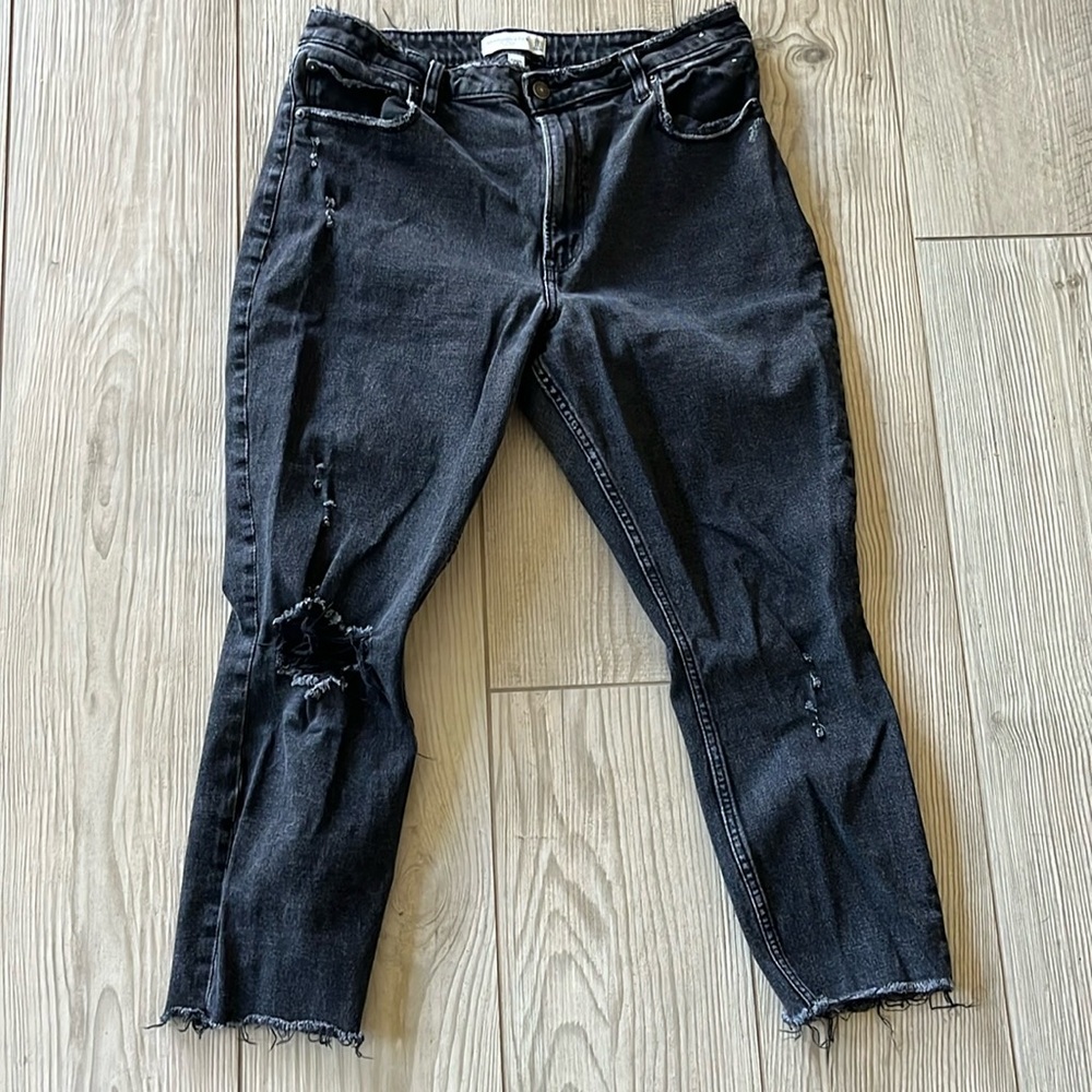 Abercrombie distressed jeans